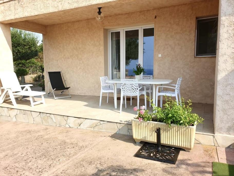 Appartement En Rez De Villa Vue Mer Monticello Exteriér fotografie